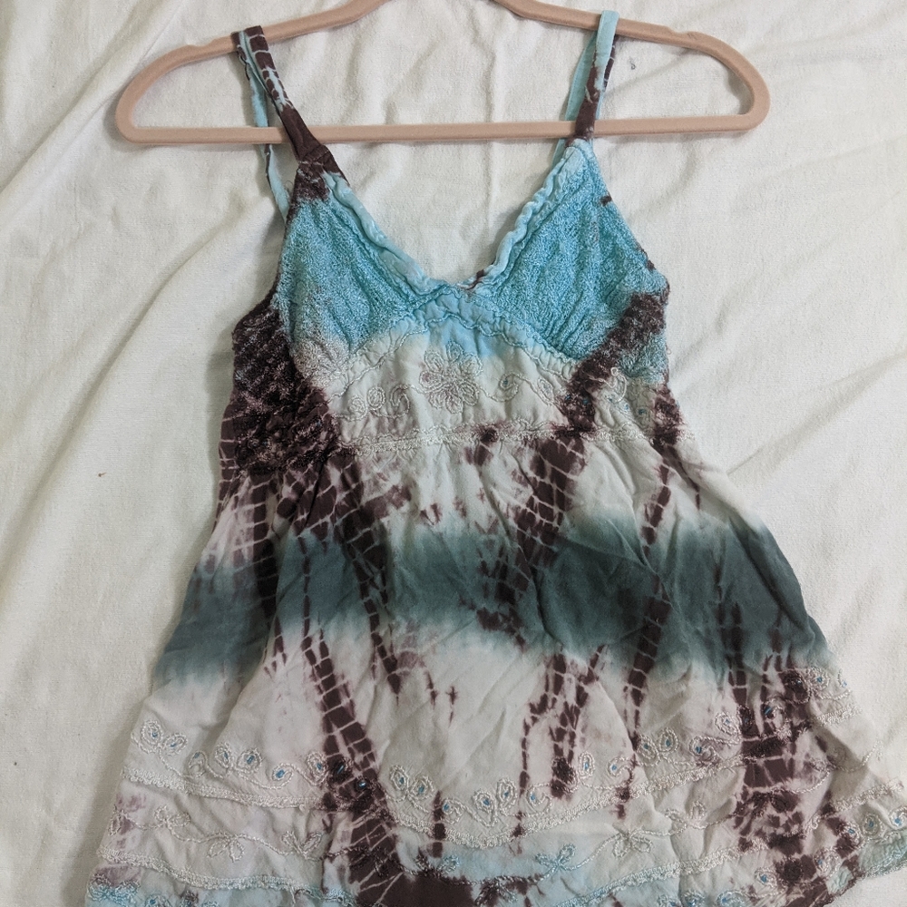 ⭐ LSI size L bohemian tie dye tank